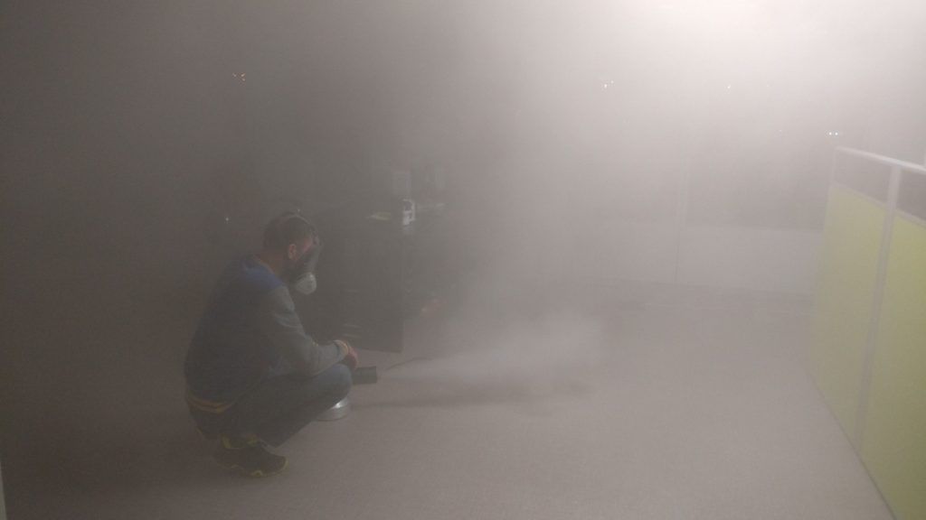 Сухой туман от запахов. Обработка сухим туманом в Орске.